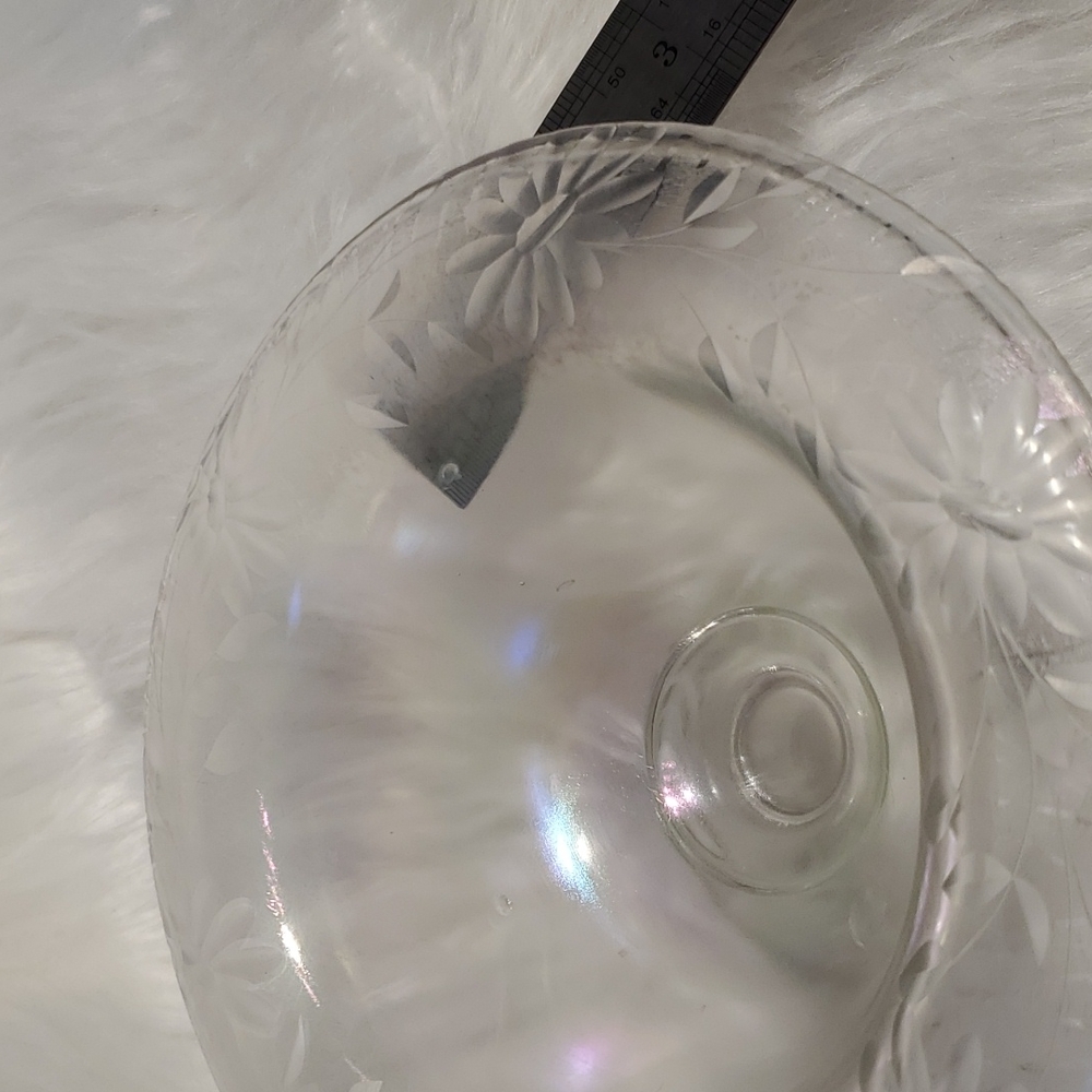 Depression Glass Iridescent Clear - Picture 6 of 12